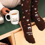 Chaussettes UO "Sin Café no me Espresso"
