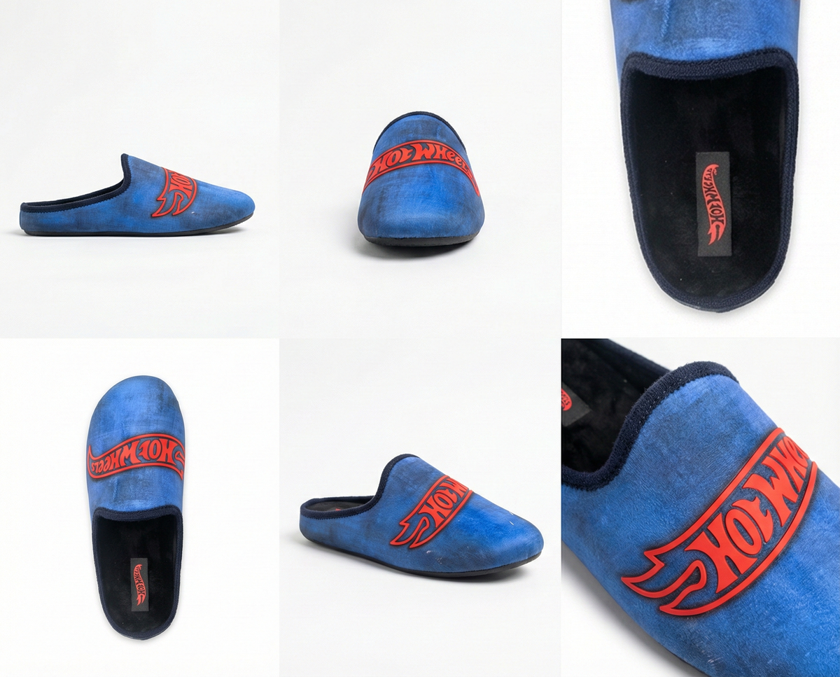 Hot Wheels Logo Azul – todas las vistas