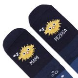 Chaussettes UO "Soy Pezioso""Mami Peziosa""Papi Pezioso"