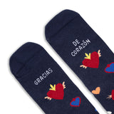 UO Socken "Gracias de corazón"