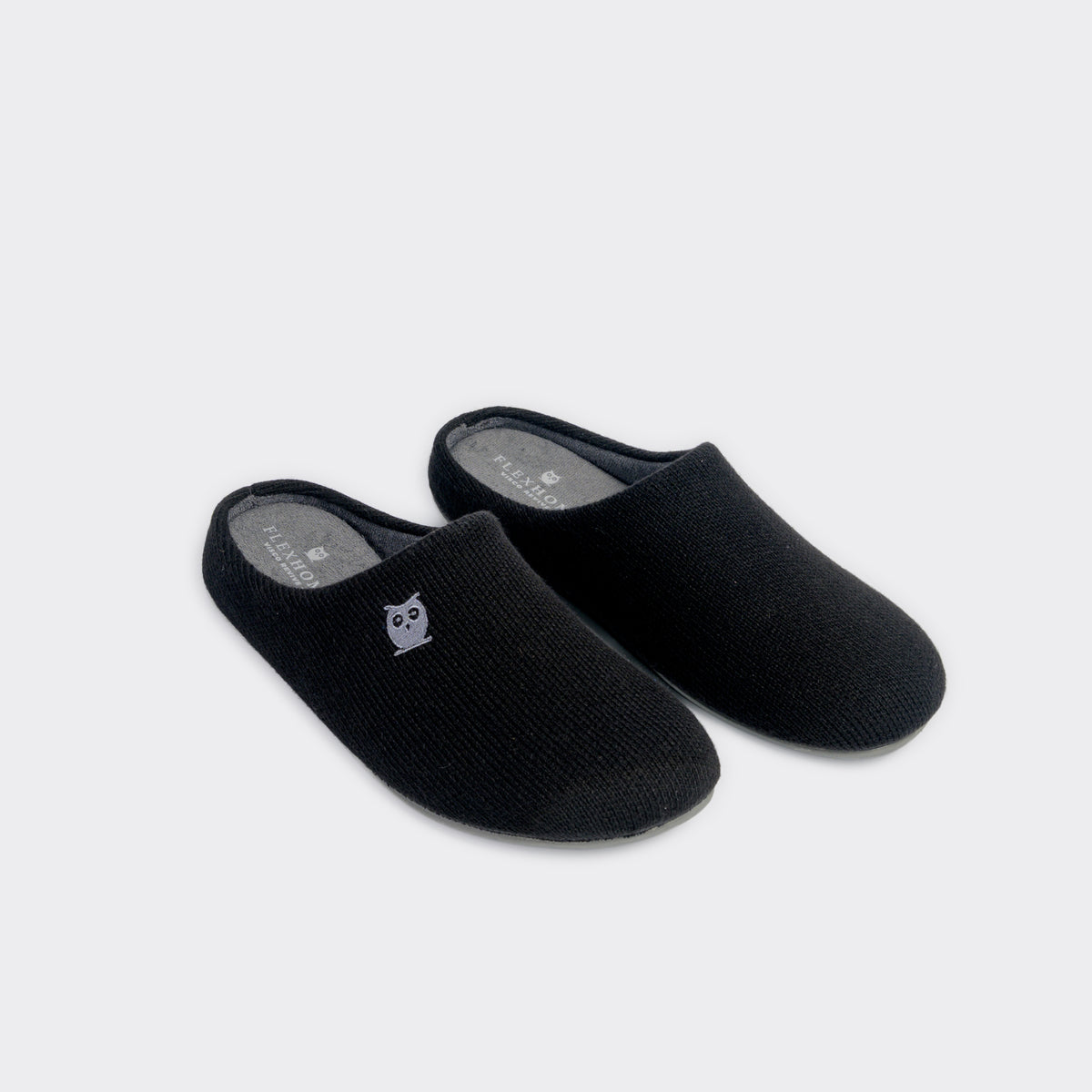 FlexHome Negro – vista de tres cuartos