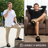 Barça Suatex Schwarz (leichte Sohle)