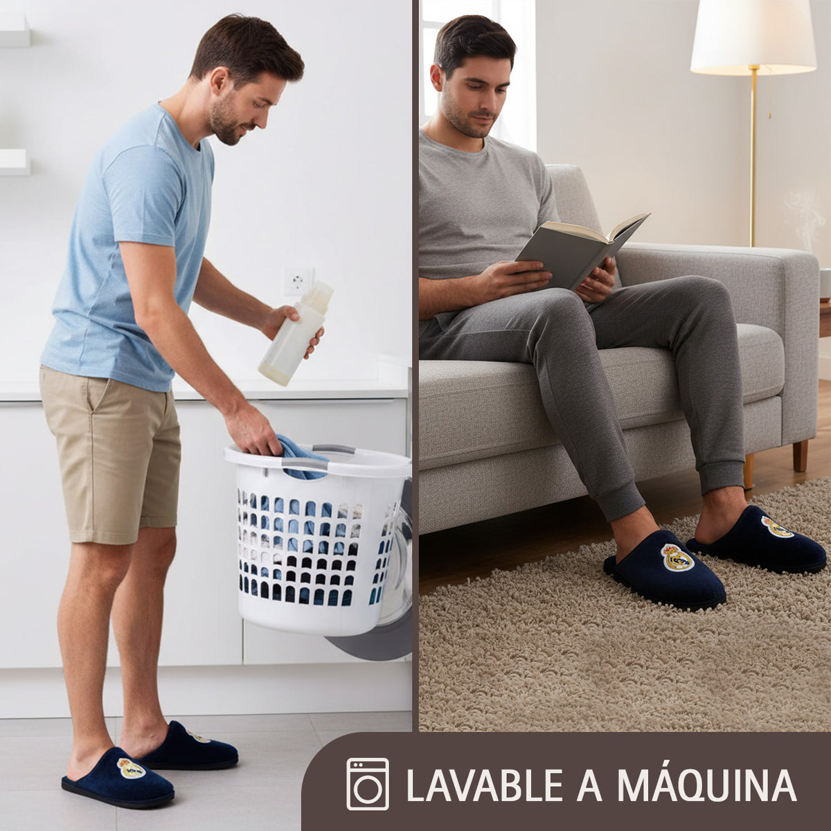 Real Madrid Suatex Azul Marino (Suela Ligera) – en casa