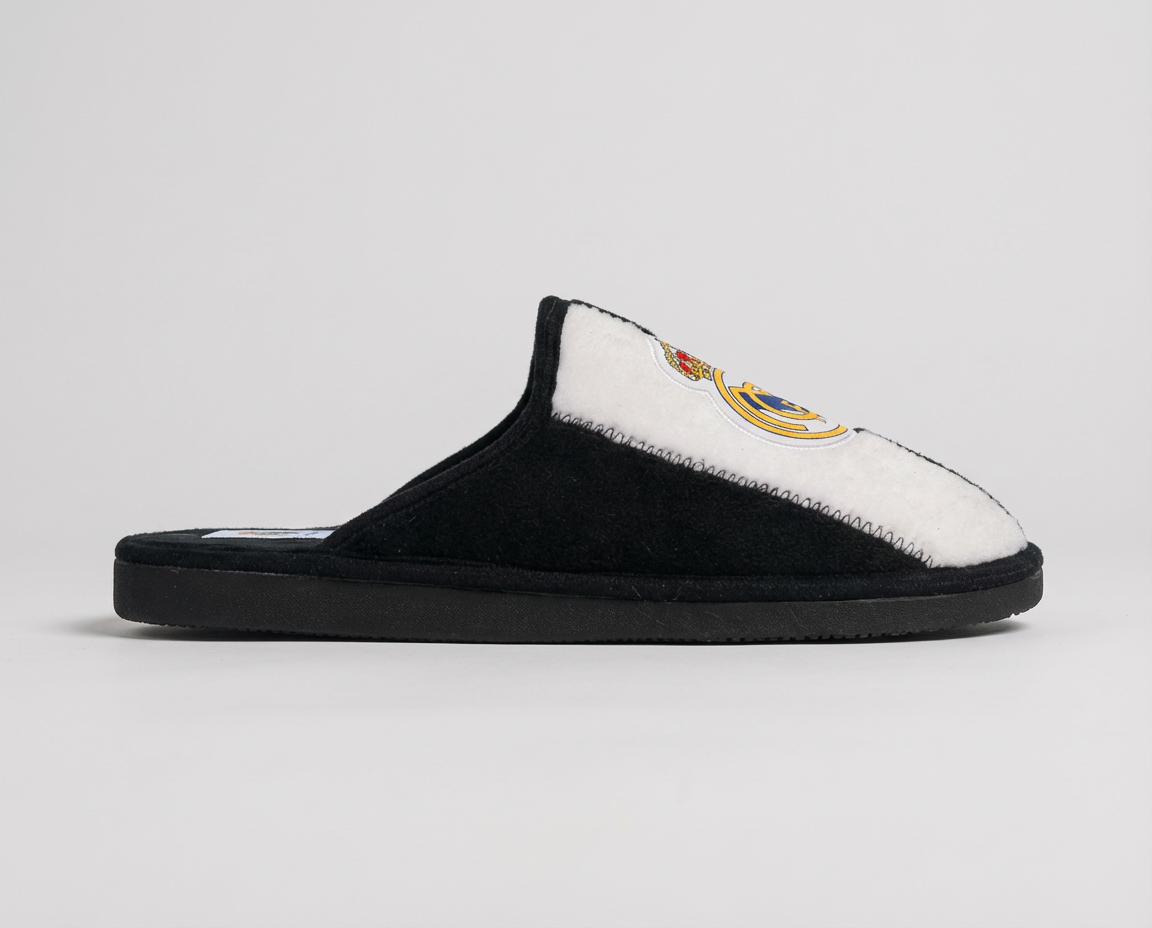 Real Madrid Bicolor Negro (Suela Ligera) – vista lateral