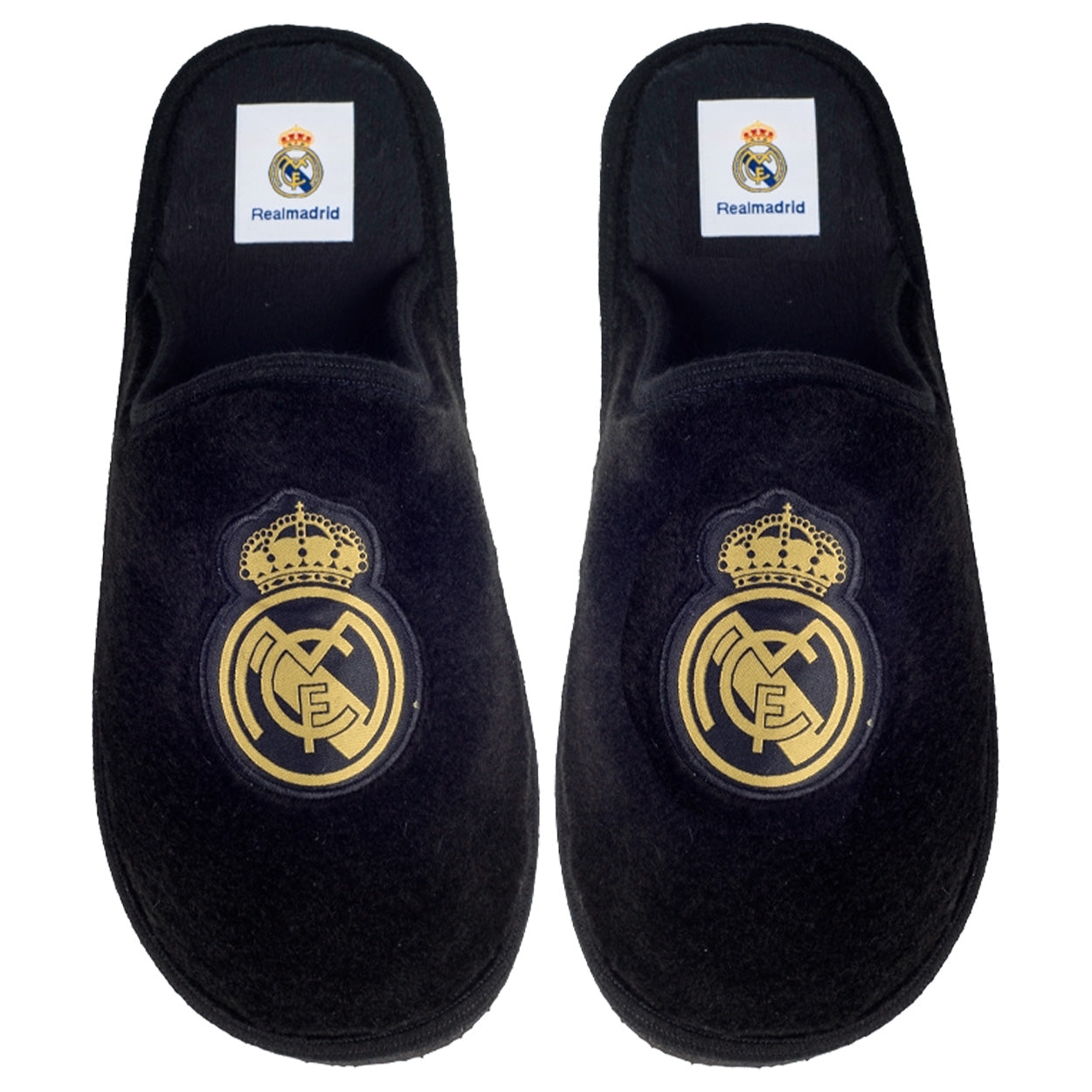Real Madrid Suatex Schwarz (leichte Sohle)