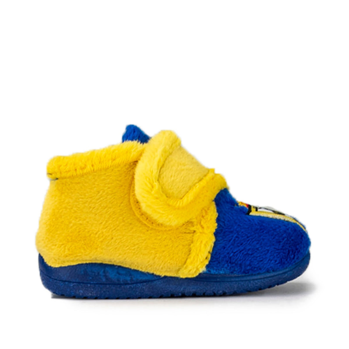 Cádiz CF Botitas Niño con Escudo – vista lateral