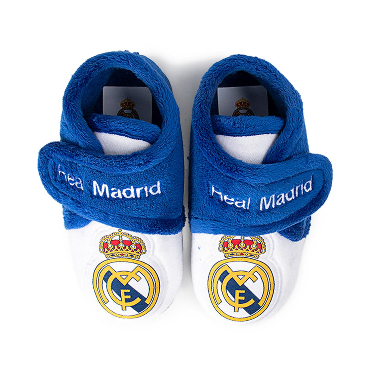 Real Madrid Botitas Niño con Escudo – vista desde arriba 2