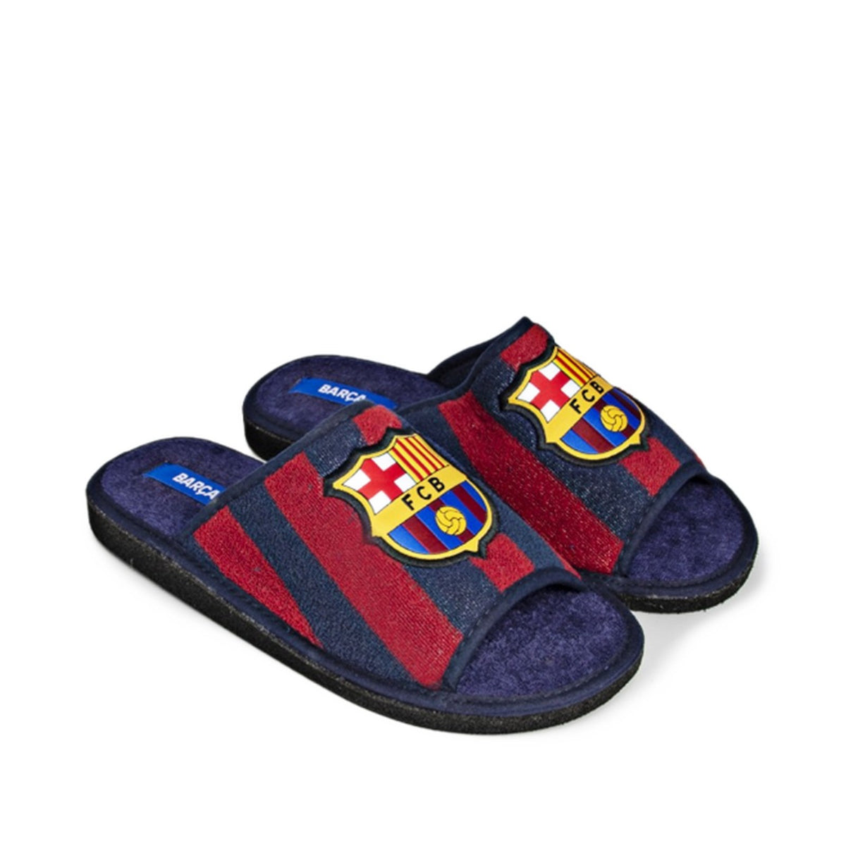Barça Rizo Bicolor Abiertas – vista de tres cuartos