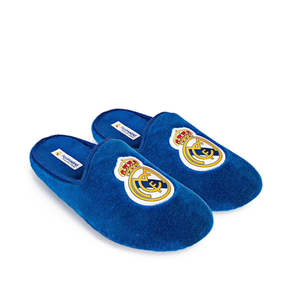 Real Madrid Suatex Azul – vista de tres cuartos