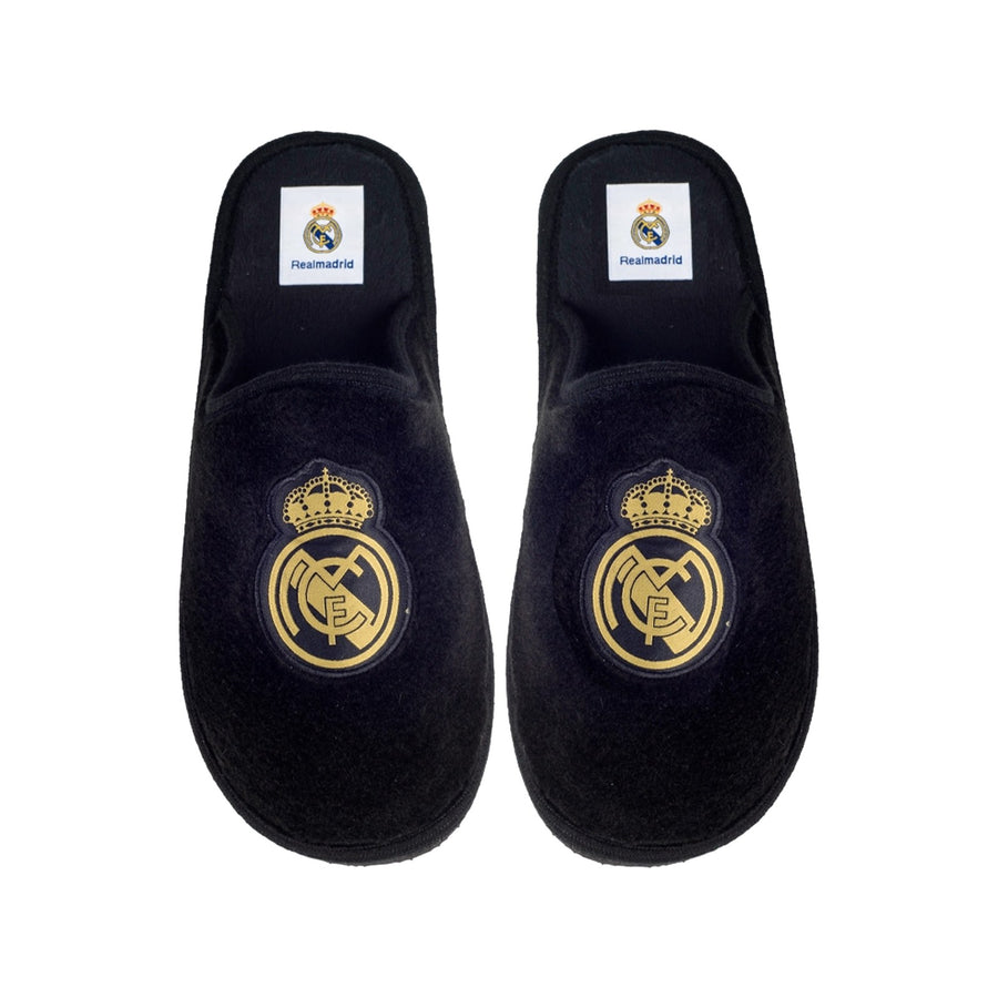Real Madrid Suatex Schwarz (leichte Sohle)