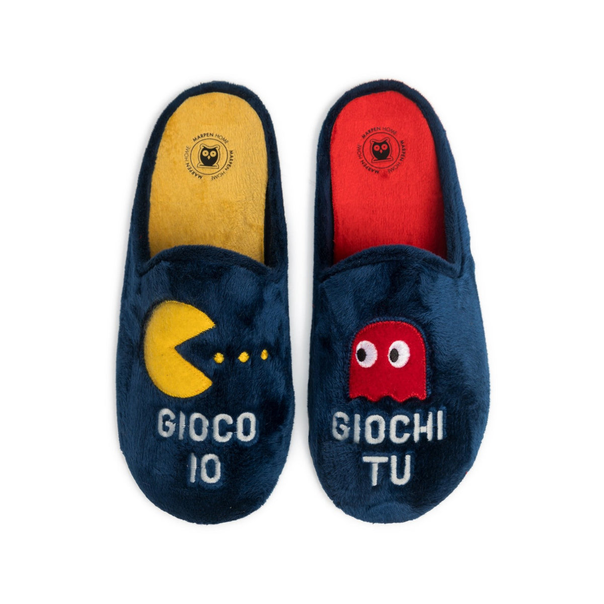 Slippers Gioco Io Marino – vista desde arriba